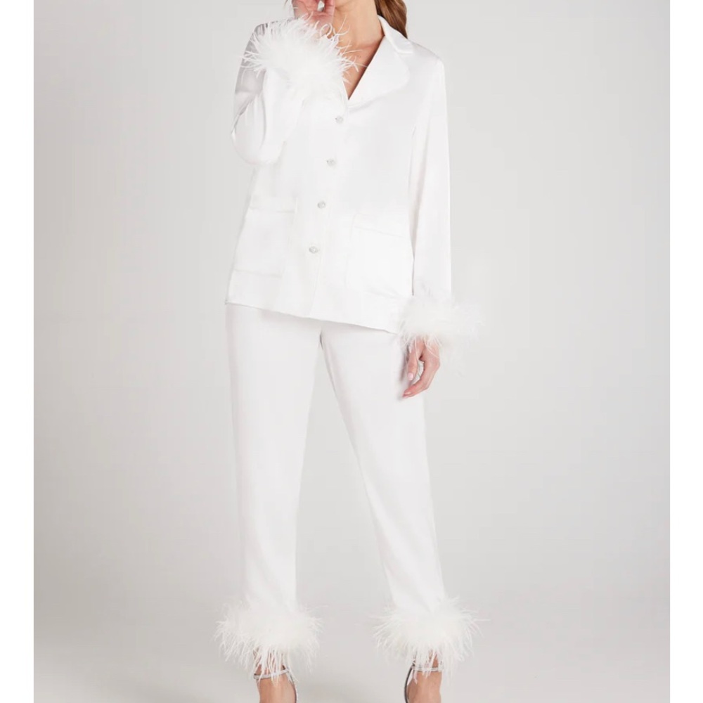 Darcie white pijamas